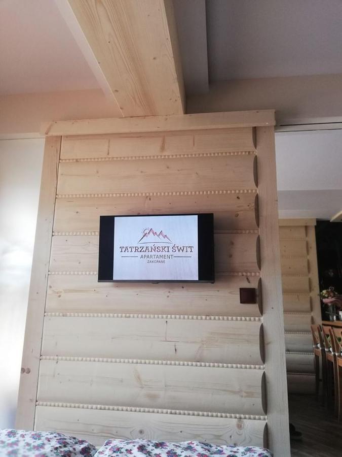 Tatrzanski Swit Z Tarasem 20m2, Garazem Podziemnym, Grota Solna Apartment Zakopane