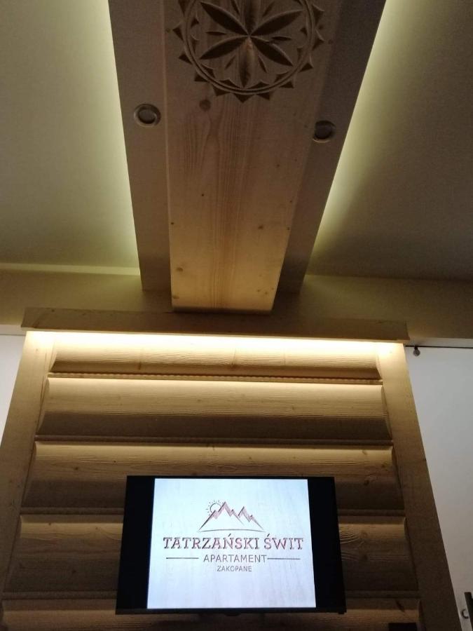 Tatrzanski Swit Z Tarasem 20m2, Garazem Podziemnym, Grota Solna Apartment Zakopane